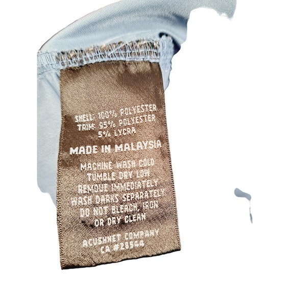 FootJoy Men's Golf Blue Pullover Windbreaker Jacket Size Large - Picture 7 of 12